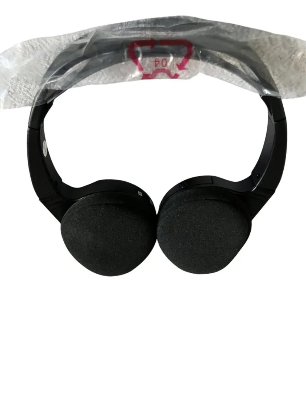 Wireless Over-Ear Headphones With Adjustable Headband Black Lightweight Design